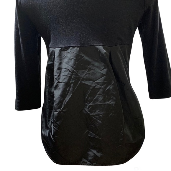 Abigail Black 3/4 sleeves top, small - Picture 5 of 9